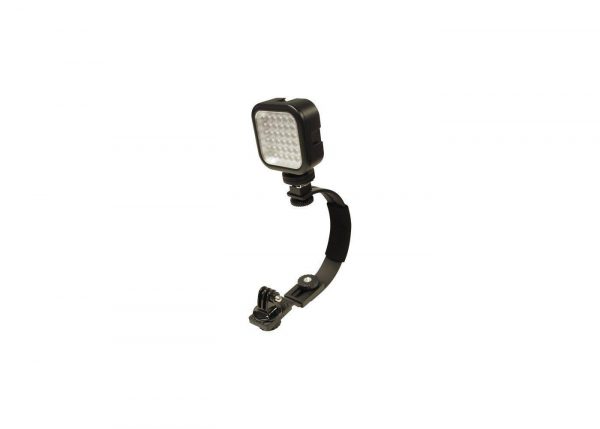 Camera Mount with LED Light and Case