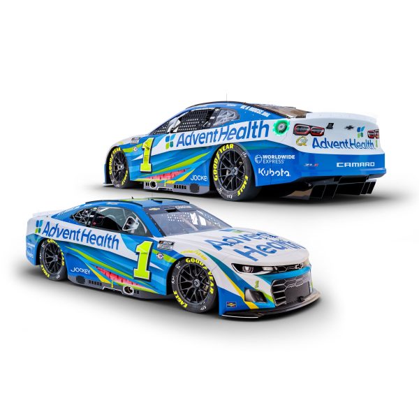 Action Racing Ross Chastain 2023 #1 Advent Health 1:24 Regular Paint Die-Cast Chevrolet Camaro