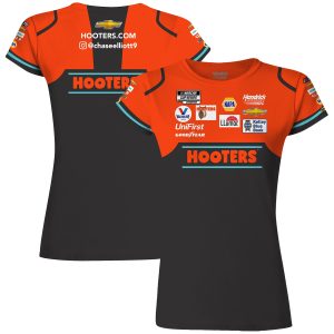 Women's Hendrick Motorsports Team Collection Orange/Black Chase Elliott Sublimated Uniform T-Shirt