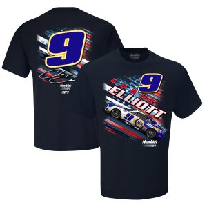 Men's Hendrick Motorsports Team Collection Navy Chase Elliott Patriotic Fuel T-Shirt