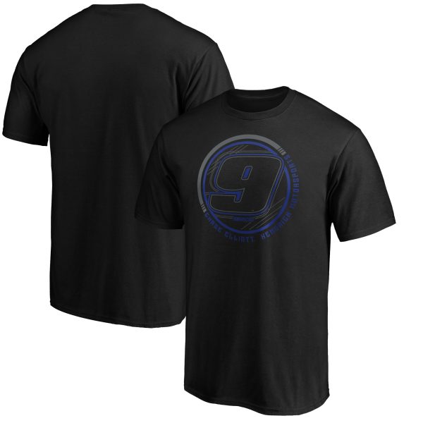 Men's Fanatics Branded Black Chase Elliott Stealth Pop Revive T-Shirt