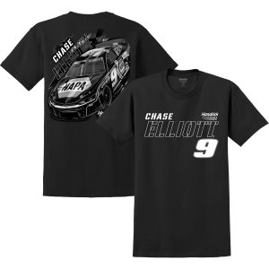 Men's Hendrick Motorsports Team Collection Black Chase Elliott Car Tonal T-Shirt