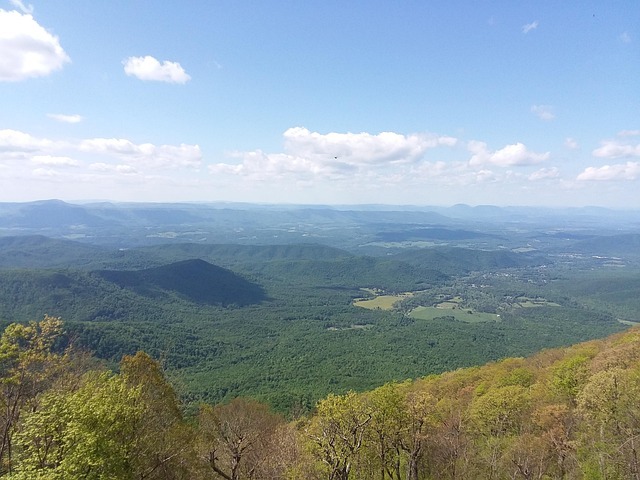 Dan Valley view of Surry and Stokes Counties