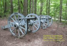 Cannon at Guildford Courthouse